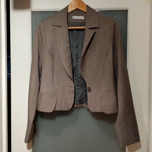 Jacqueline Conoir size 10 grey skirt suit - Picture 9 of 15
